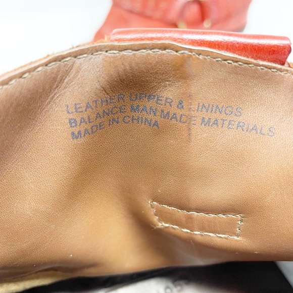 Kork-Ease Katie Red Studded Harness Western Moto Ankle Bootie - Picture 9 of 11